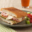 Cuban-Style Ham & Turkey Sandwiches