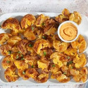 Spicy Smashed Potatoes